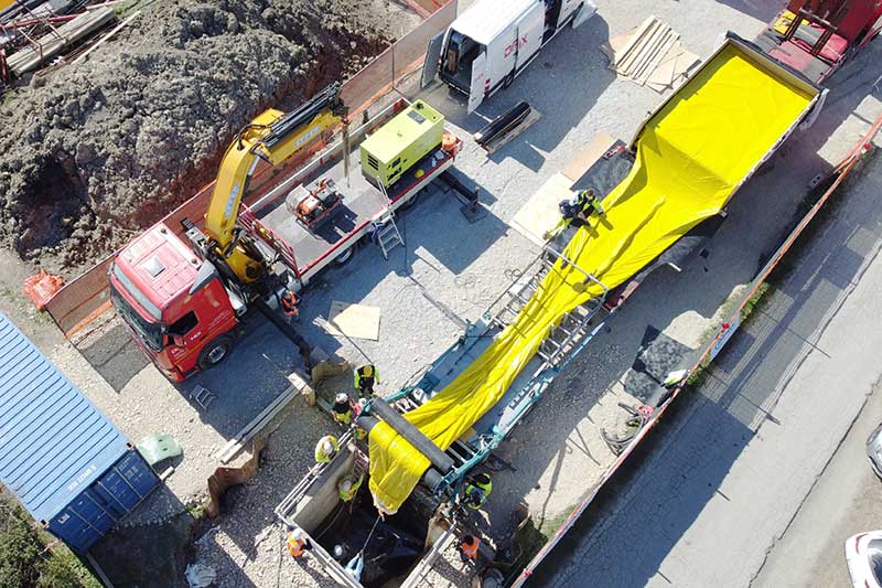 拉萨管道紫外光固化修复的步骤是怎样的?